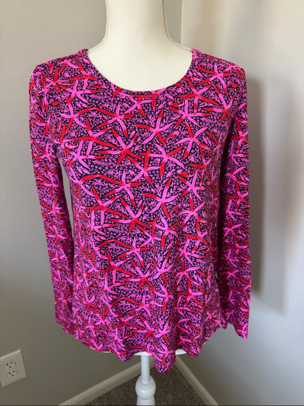Lilly Pulitzer Long Sleeve Etta Tee